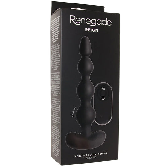 Renegade Reign Vibrating Anal Beads
