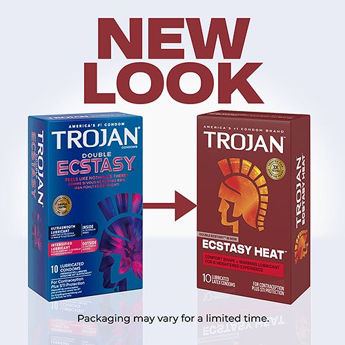 Trojan Sensations Latex Condoms 3pk.