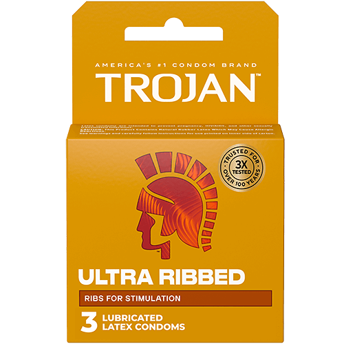 Trojan Classic Latex Condoms 3pk.